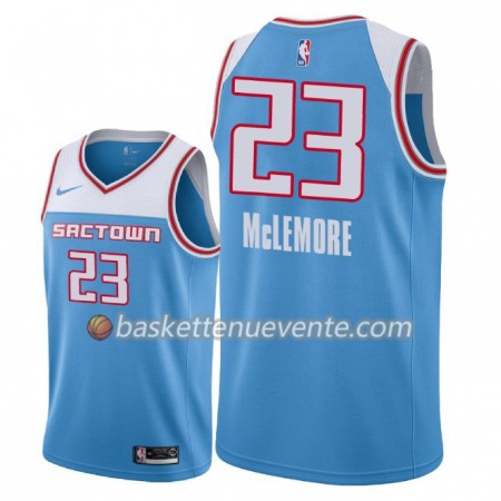 Maillot Basket Sacramento Kings Ben McLemore 23 2018-19 Nike City Edition Bleu Swingman - Homme